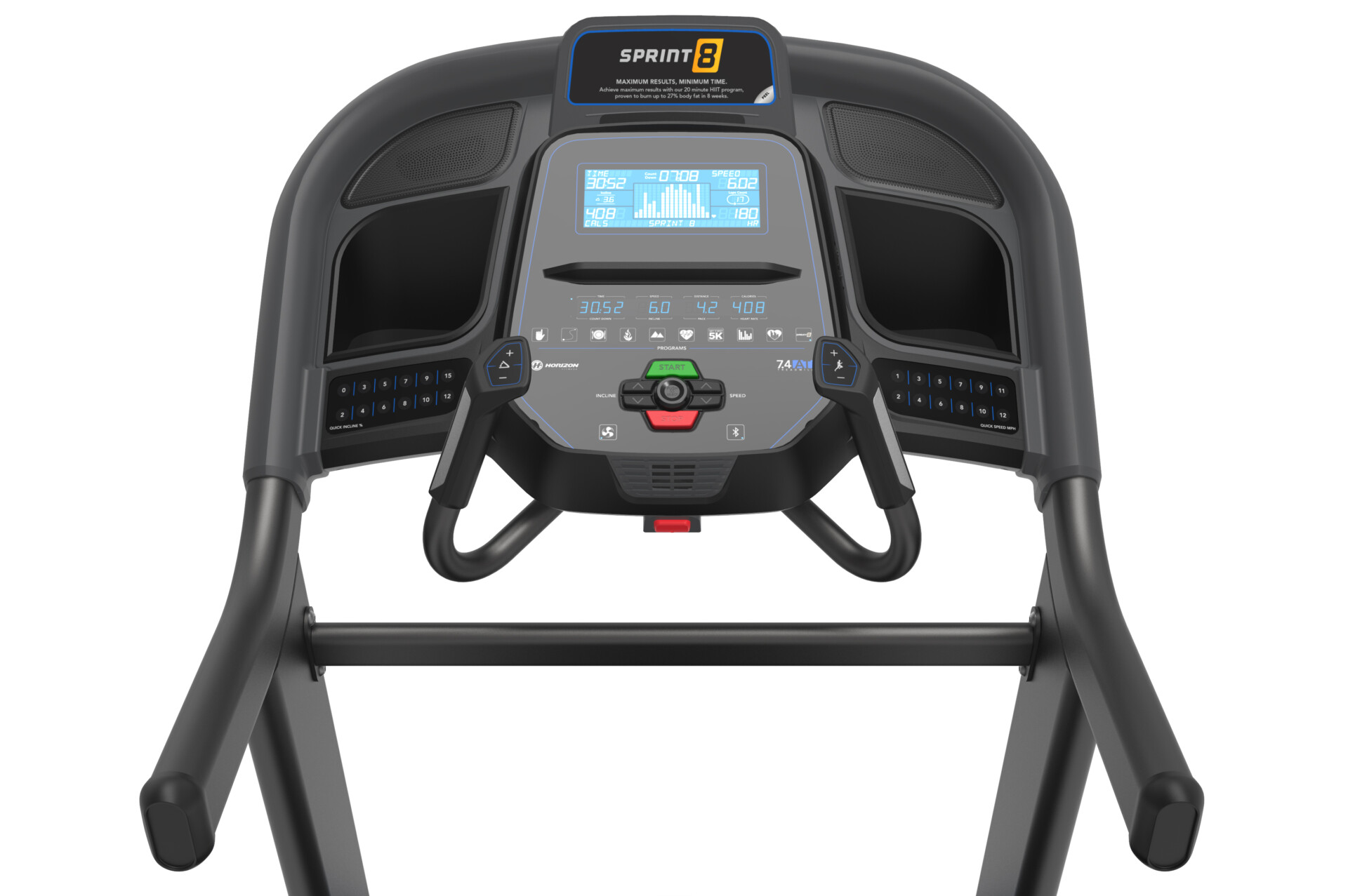 horizon 7.4 at treadmill