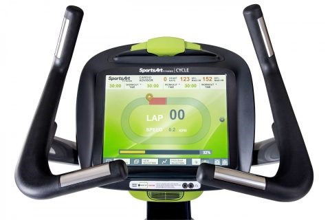 SportsArt C575U ECO-POWR Upright Cycle - Image 6