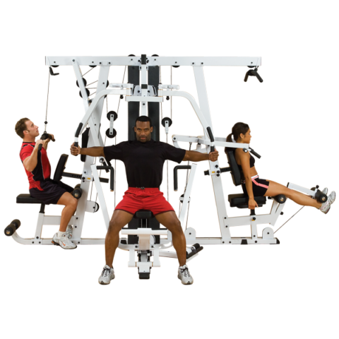 BodySolid EXM4000S Multi-Station Gym System