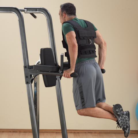 Body Solid FCD Fusion Vertical Knee Raise,Pull-up, and Dip - Image 5