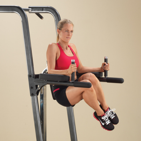 Body Solid FCD Fusion Vertical Knee Raise,Pull-up, and Dip - Image 4