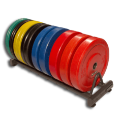 BodySolid GBPR10 Rubber Bumber Plate Rack
