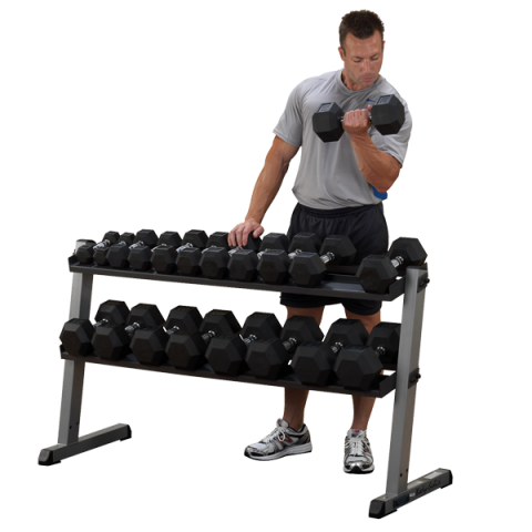 Body Solid GDR60 Weight Rack - Image 6
