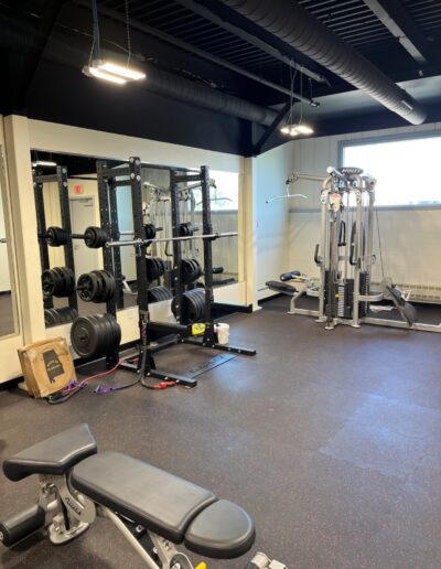 Cox Engineering fitness studio by Precision Fitness Equipment