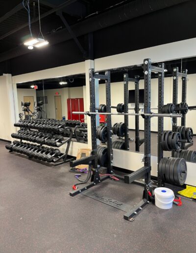 Cox Engineering fitness studio by Precision Fitness Equipment