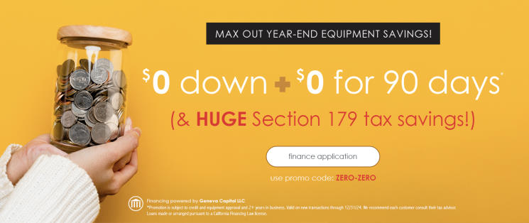 $0 down + $0 for 90 days finance offer