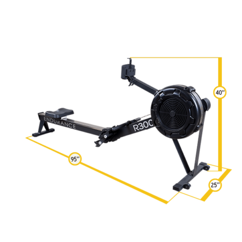 Body Solid Endurance R300 Rowing Machine - Image 3