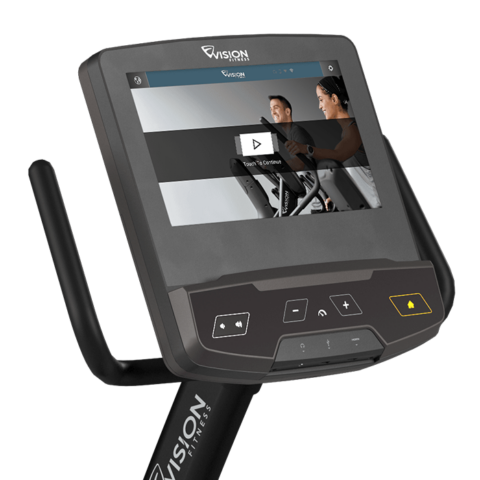 Vision Fitness R600E Commercial Recumbent Cycle - Image 3