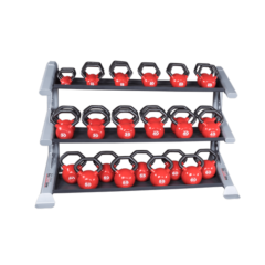 BodySolid SDKRKBR Pro ClubLine Kettlebell Rack