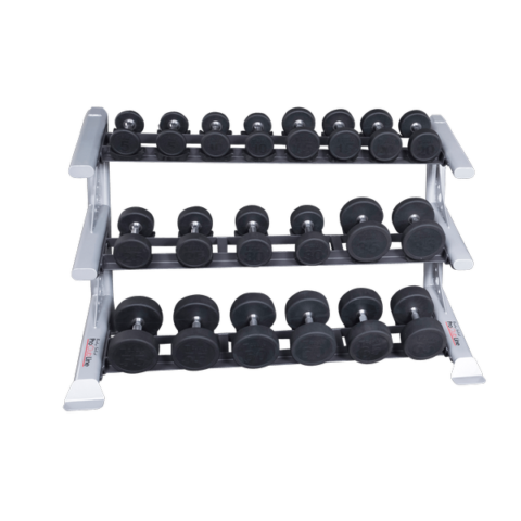 BodySolid SDKRSD Pro ClubLine Saddle Dumbbell Rack