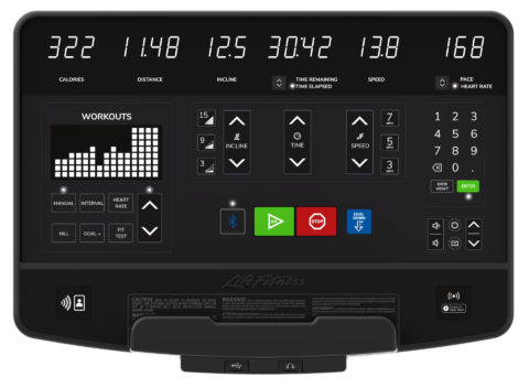 LifeFitness Club Series Plus Treadmill with SL Console - Image 4