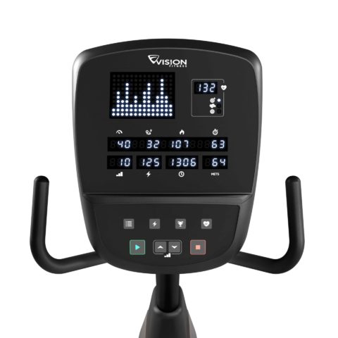 Vision Fitness R60 Recumbent Cycle - Image 2